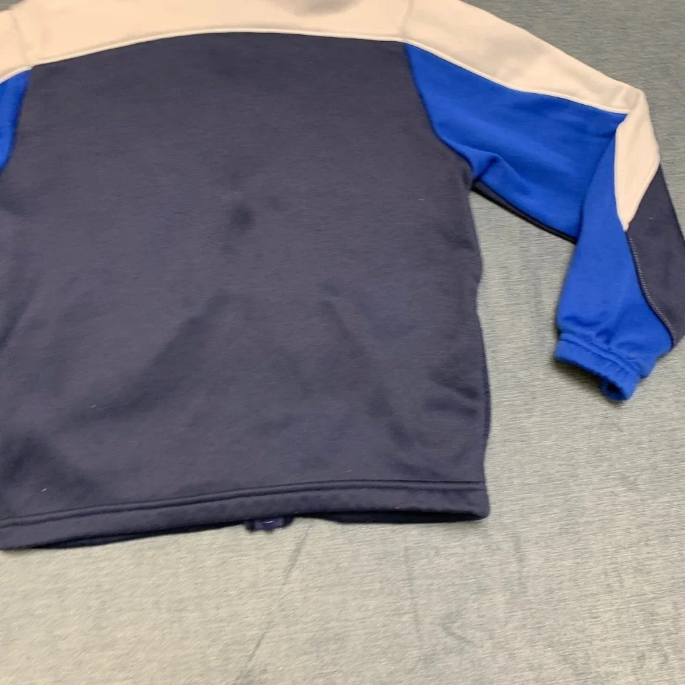 Nike Tracksuit Jacket Boys Multi Colorblock Swoosh Mock Neck Full Zip Winter